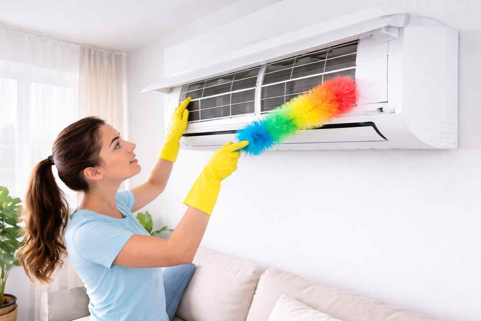Regular cleaning habits supporting air conditioner and HVAC air quality in Singapore homes