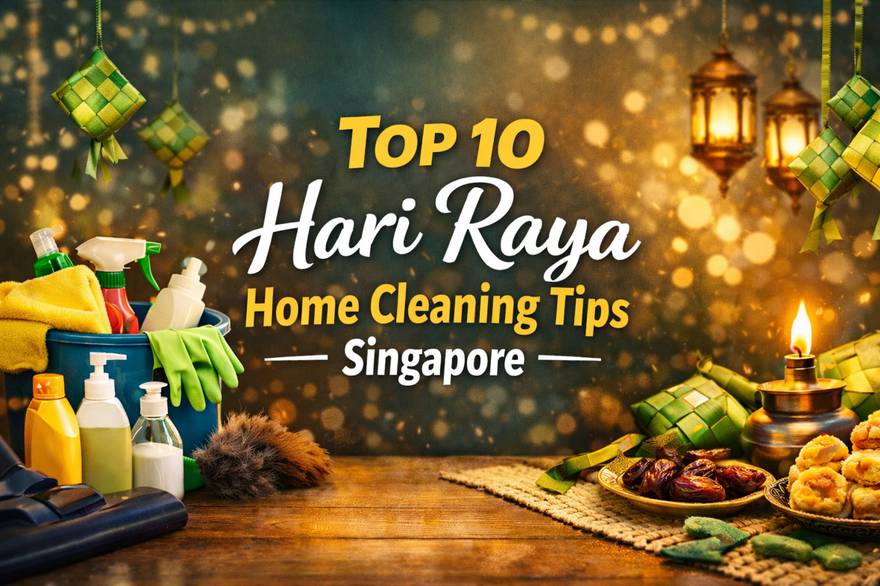 Top 10 Hari Raya home cleaning tips for Singapore homes